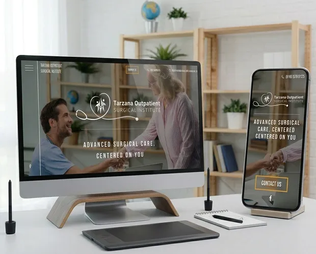 Tarzana Outpatient Surgical Institute website redesign